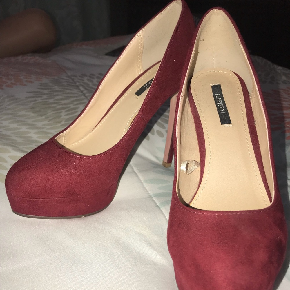 Red/Maroon Heels